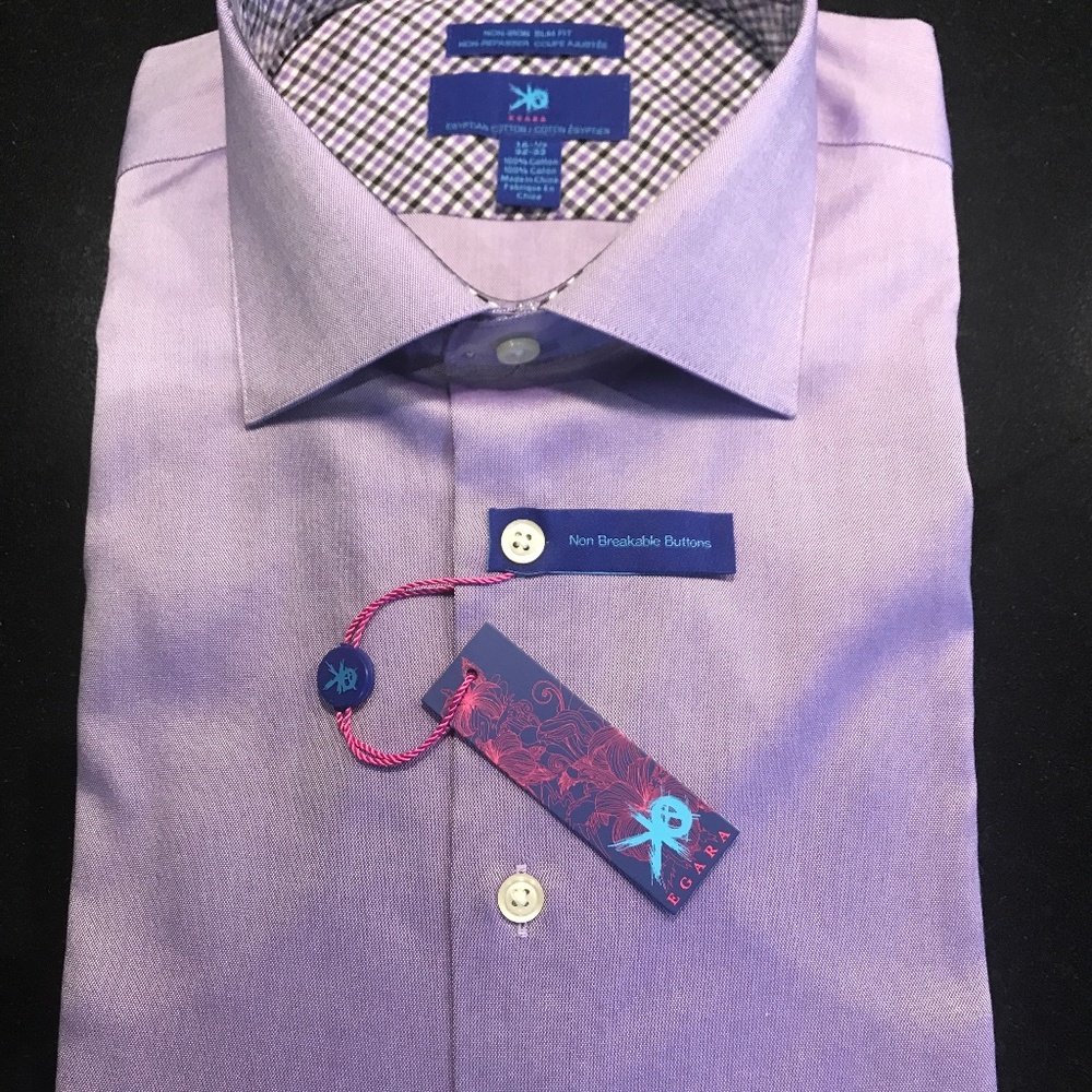 Egara Egyptian cotton slim fit 16 1/2   32-33